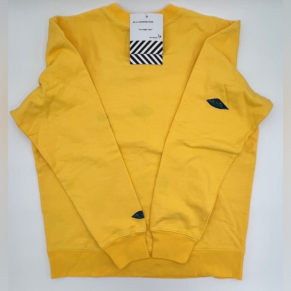 Sandrine Rose x Free People - Evil Eye/Palm Tree Embroidered Sweatshirt - Picture 3 of 4